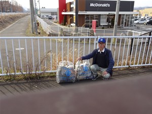 【 会員のT氏が単独で活動しました 】